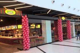 Dekoracje sklepów balonami Zielona Góa