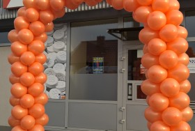 Dekoracje sklepów balonami Zielona Góa